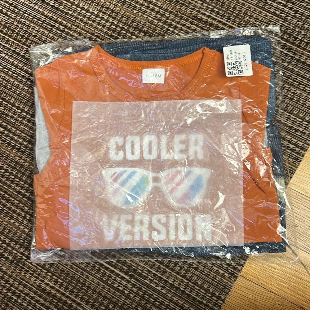 NWT 12-18 Month Cooler Version of My Dad Outfit